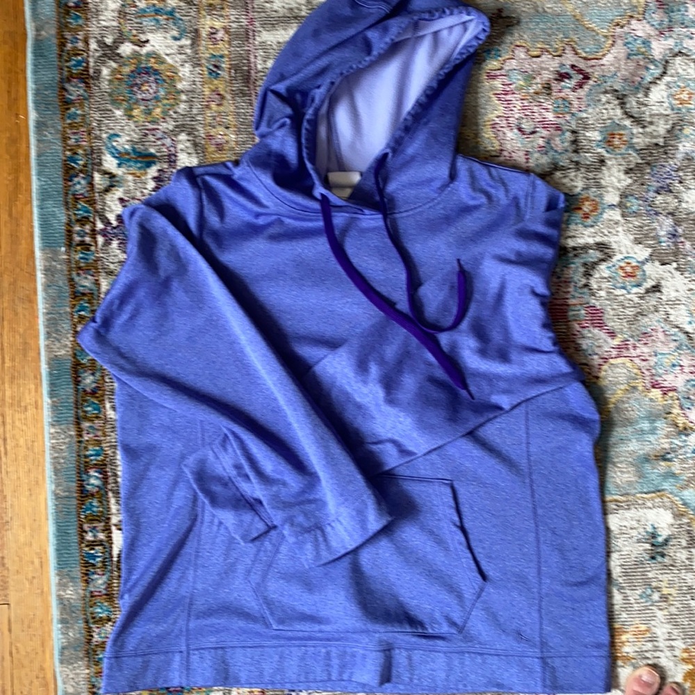 Danskin hooded sweatshirt lt blue, XL 16-18,